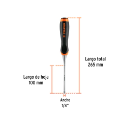 Formon Truper Ergonmico 14615 De 6,3 Mm 1/4 Madera - comprar online