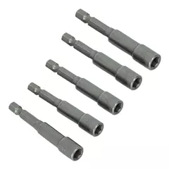 Bocallave Magnetico Tubo Hexagonal 1/4 - 5 Pcs Truper 17839 - INDUSGHAM