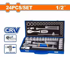Set Juego De Tubos Wadfow Con Crique 1/2 24 Piezas Wst2l24ws - comprar online