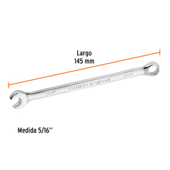 Llave Combinada Extra Larga 5/16 Truper 15591 - comprar online