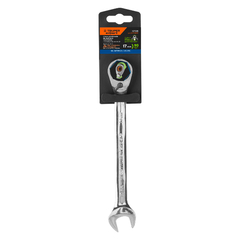 Llave Combinada Con Crique Reversible 17 Mm Truper 13728