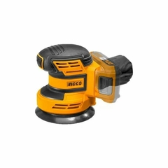 Lijadora Roto Orbital 20v 1000rpm Inalambrica + Lijas Ingco