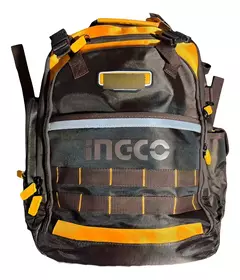 Mochila Para Herramientas Reforzada Ingco Hbp01028 Color Marrón - comprar online