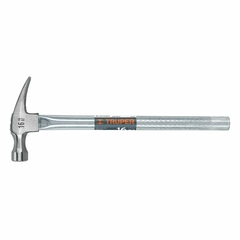 Martillo Uña Recta 16 Oz, Mango Tubular Pulido, Truper 16702