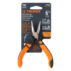 Mini Pinza De Punta Curva 120 Mm Truper 17365