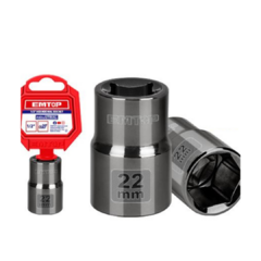 Tubo Hexagonal Cr-v Enc 1/2 22mm Emtop Esct12221 - comprar online