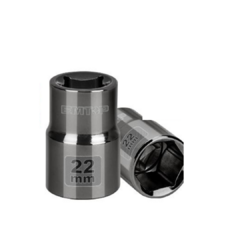 Tubo Hexagonal Cr-v Enc 1/2 22mm Emtop Esct12221