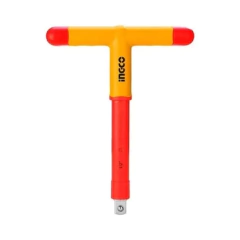 Llave T Aislada Hith121 1000v 1/2 Pulg Ingco Color Amarillo