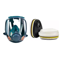 Respirador Full Face Ergonic 1000s + Filtro A1e1p3 Steelpro