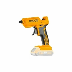 Pistola De Calor Silicona 20v A Batería Inalámbrica Ingco