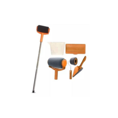 Kit Rodillo Recargable Extensible + 6 Accesorios Lq Lqrod-20