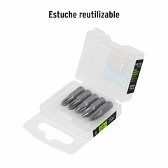 Juego 5 Puntas De Cruz Ph2 Largo 1 Truper 12141 - comprar online