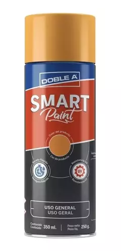 Pintura En Aerosol Doble A Metálico 350ml Secado Rápido