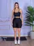 Conjunto Fitness Feminino Top 3D Alcinha + Bolso Curto