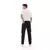 Calça Masculina Sarja Alfaiataria Bolso Faca Moda Casual Social Preta - loja online