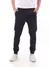 Calça Jogger Masculina Cargo Preta Com Bolsos E Cordão Ajustável na internet