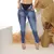 Calça Feminina Cinta Lipo, Lavagem, Azul Clara, Feminino Tech Jeans
