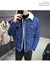 Jaqueta Jeans Azul Clássica Masculina Plus Azul Stone todos Tamanhos