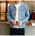 Jaqueta Jeans Azul Clássica Masculina Plus todos Tamanhos na internet
