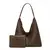 Bolsa Feminina Retrô de Ombro | Nova Sacola 100% Estilo, Design Simples e Sofisticado – Cores: Rosa Quente, Borgonha, Cinza, Chocolate, Marfim e Preto – Tamanho Único - We Happy Shop