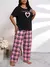 Pijama Feminino Comfy Camiseta e Calça Corações - loja online