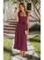 Vestido Midi com Amarrações e Babados Elegante - We Happy Shop