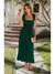 Imagem do Vestido Midi com Amarrações e Babados Elegante