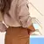 Conjunto feminino de camisa e shorts casuais listrados, gola virada para baixo Shorts cintura Alta - comprar online