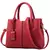 Bolsa Feminina de Ombro e Transversal | Nova Moda Textura High-End | Estilo Europeu Minimalista – Cores: Preto, Branco, Azul, Vermelho, Marrom e Marrom Claro - We Happy Shop