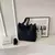 Bolsa Crossbody Monocromática de Ombro Único | Denim com Grande Capacidade e Bolsos Funcionais – Azul Céu ou Preto