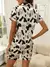 Conjunto Pijama Feminino em Cetim Estampa Animal