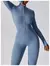 Macacão Virginia Manga Longa Ziper Moda Fitness Gringa Luxo Inverno 2025 - We Happy Shop