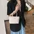 Bolsa Tiracolo de Nylon Impermeável Multicolorida | Bolsa Monocromática de Ombro para o Dia a Dia – Cores Rosa, Roxo, Branco, Amarelo, Azul, Preto e Laranja - loja online