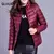 Jaqueta Feminina Inverno Puffer Plus Todos Tamanhos Vinho - comprar online