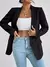 Imagem do Blazer Casual Feminino Outono 2025 Azul