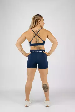 Short Médio Empina Bumbum Kebra Kexo Dark Blue - loja online