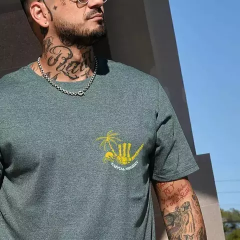 Remera Regular fit COOL CM - green - comprar online