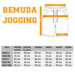 bermudas jogging AZUL NAVY - comprar online
