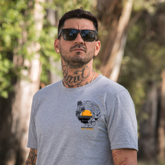 remera deck melange NOIR SUNSET - comprar online