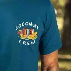 Remera Regular fit LUCKY- ceruleo - comprar online