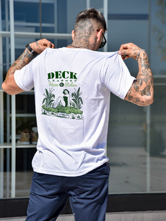 remera deck white CROCODILE