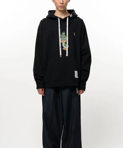 MAISON MIHARA YASUHIRO LEON PRINTED HOODIE