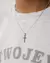 SINGLE CROSS NECKLACE - comprar online