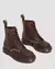 1460 WAX COMMANDER LEATHER BOOTS - loja online