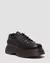 BUZZ SHOES IN MILLED NAPPA LEATHER WITH 5 EYES