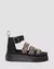 Imagem do CLARISSA II LEOPARD PRINT LEATHER QUAD PLATFORM SANDALS