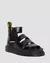 CLARISSA II FLAT PLATFORM SANDALS IN BRANDO LEATHER