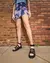 CLARISSA II FLAT PLATFORM SANDALS IN BRANDO LEATHER - comprar online