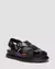 SANDAL FISHERMAN IN ANALINE LEATHER WITH CROCODILE EFFECT
