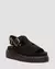 DUNNET FLOWER IN FULL GRAIN LEATHER SANDALS